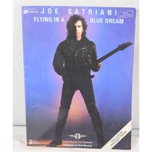 Vintage Joe Satriani‎ Flying in a Blue Dream Guitar Songbook 1989 Cherry Lane
